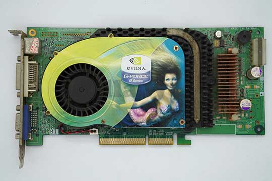 丽台Winfast A400 GT 256MB显示卡（nVIDIA GeForce 6800 GT芯片）